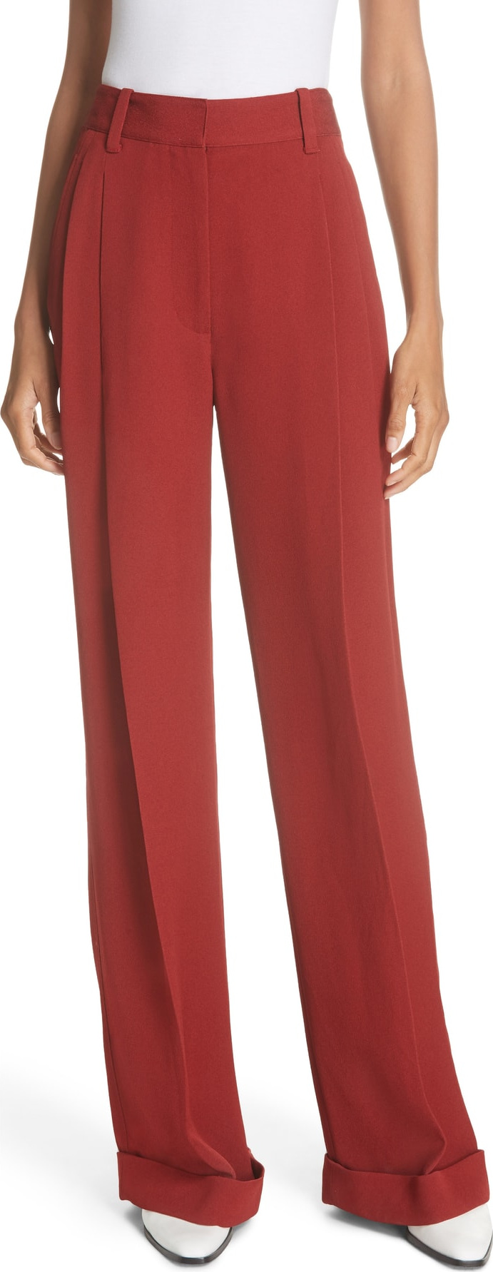 3.1 Phillip Lim Wide Leg Crepe Pants