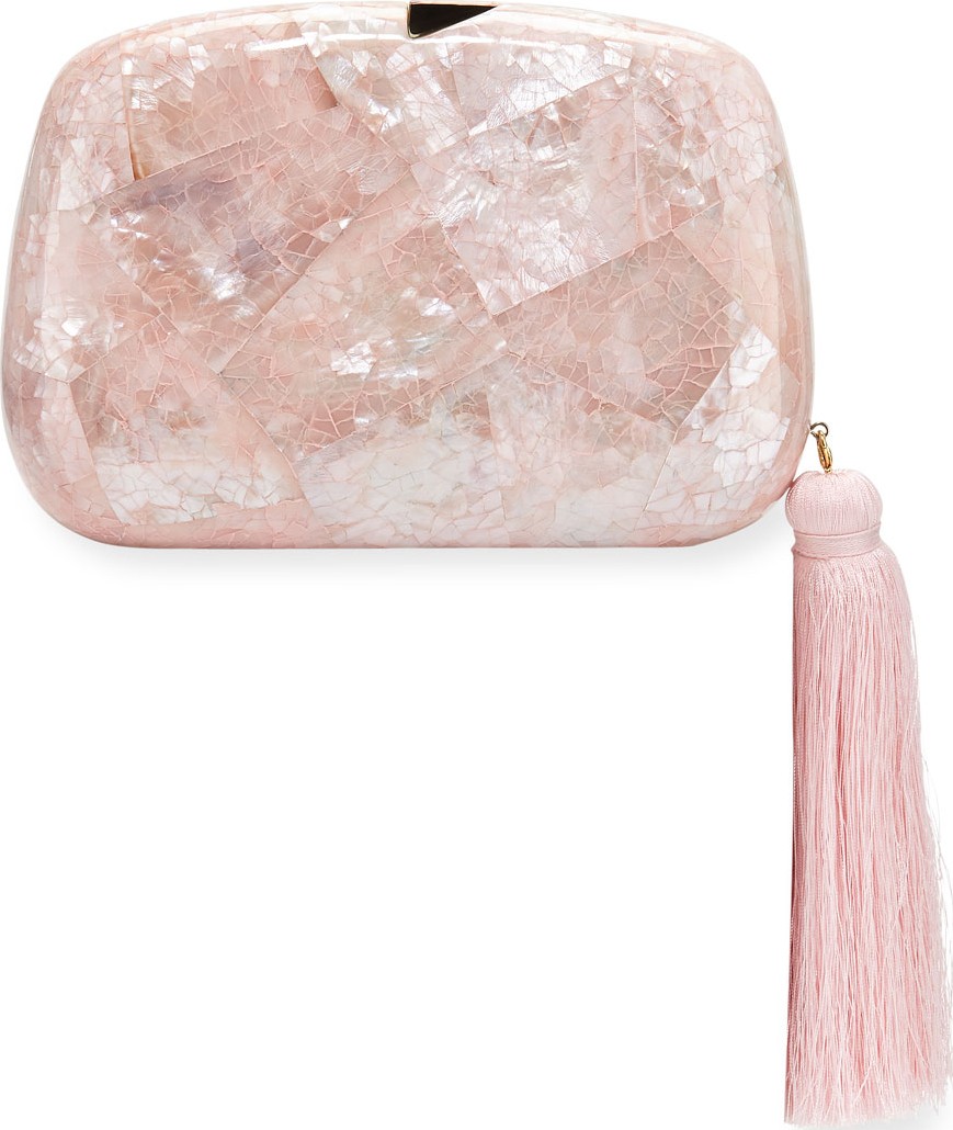 Rafe Stella Minaudiere Clutch Bag with Tassel