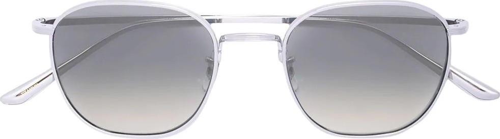 Oliver Peoples Silver frame sunglasses