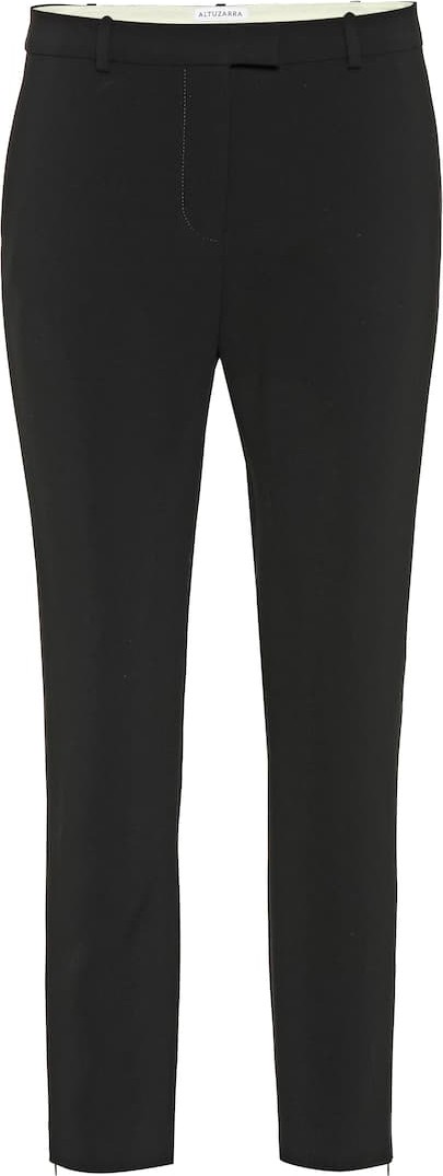Altuzarra Henri mid-rise crêpe skinny pants
