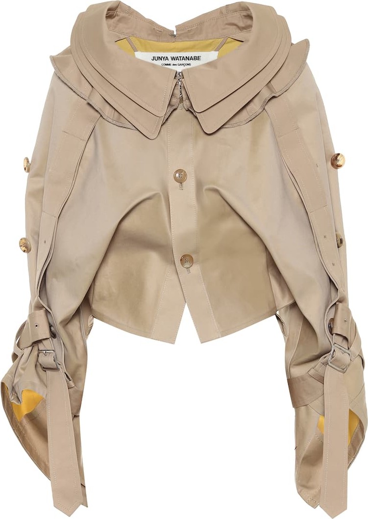 Junya Watanabe Cropped cotton jacket