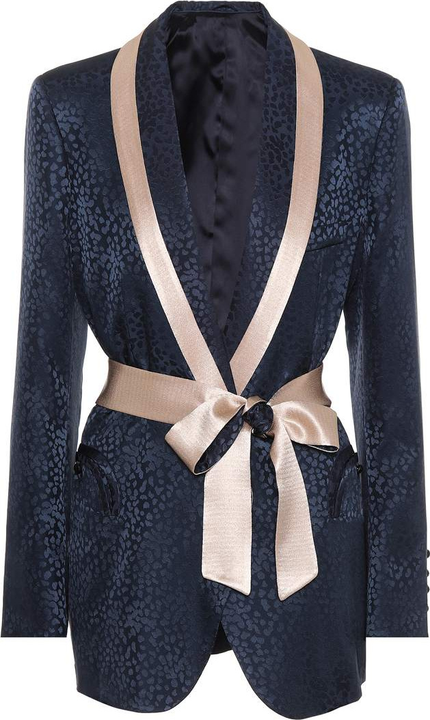 Blazé Milano Exclusive to mytheresa.com – Silk jacquard blazer