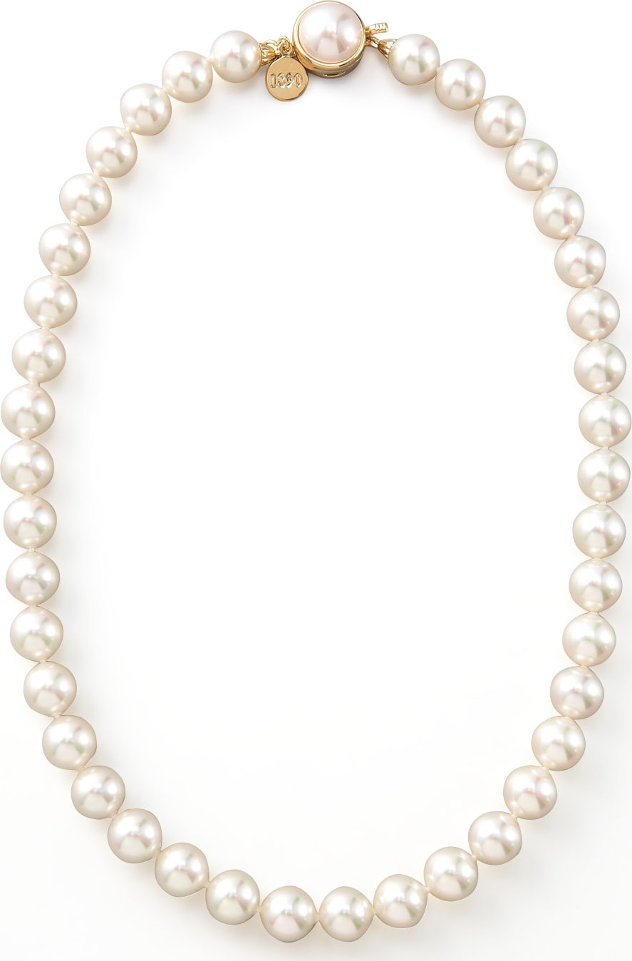 Majorica Pearl Necklace, 18"L