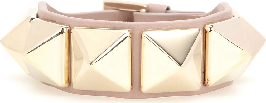 Valentino Rockstud leather bracelet