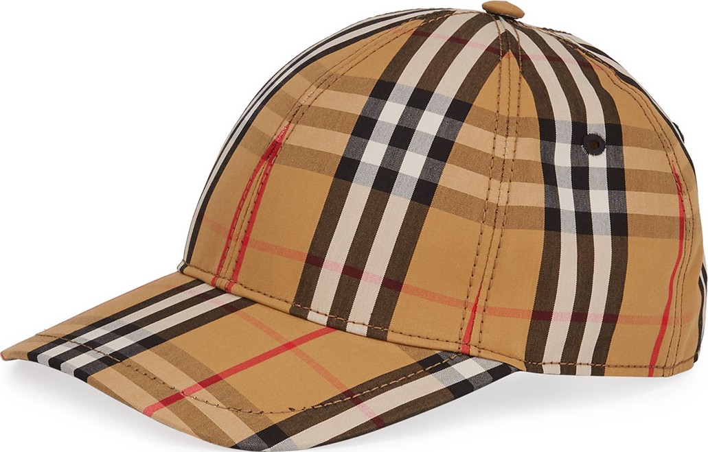 Burberry London England Vintage Check Unisex Baseball Cap