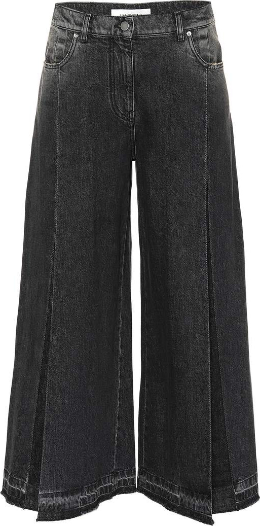 Valentino Cropped wide-leg jeans