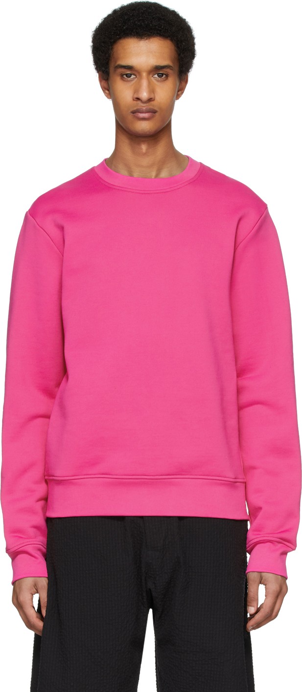 Acne Studios Pink Fisher Tech Sweatshirt