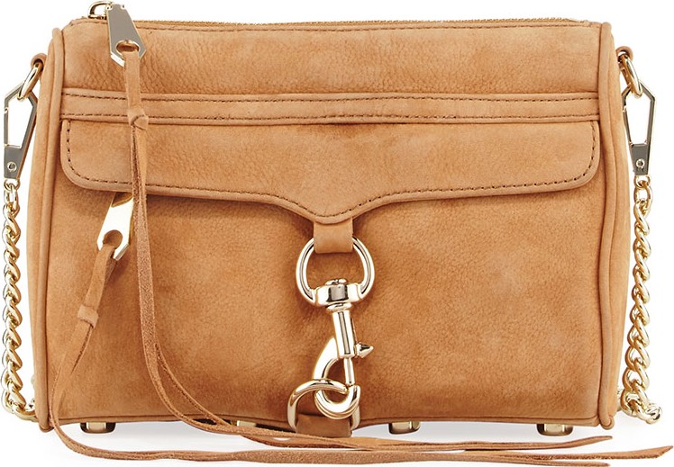 Rebecca Minkoff Mini MAC Nubuck Crossbody Bag