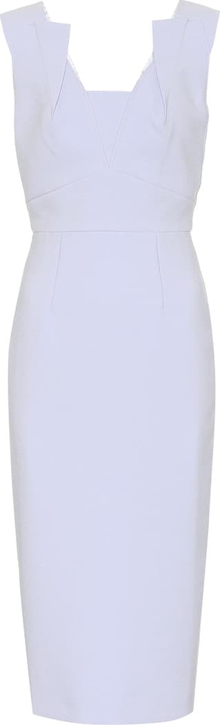 Roland Mouret Coleby crêpe dress