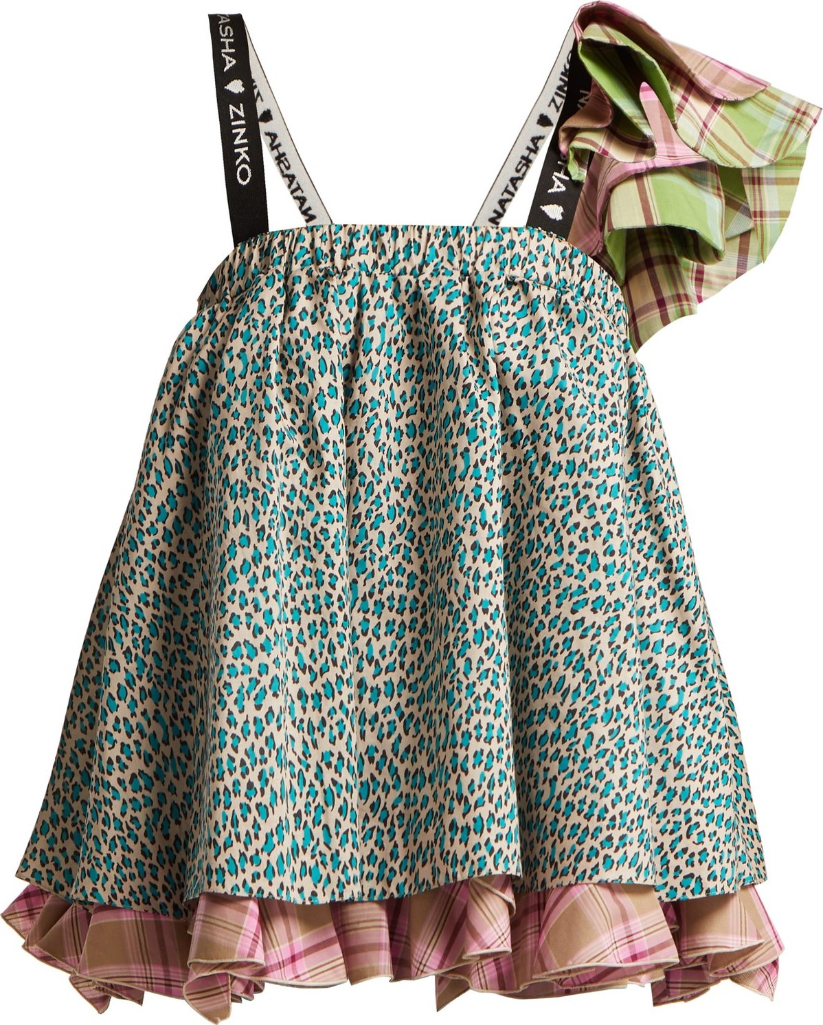 Natasha Zinko Frilled shoulder top