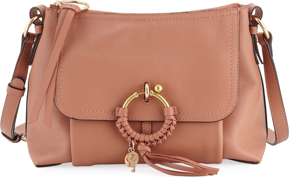 See By Chloé Ring Medium Coated Leather Shoulder Bag