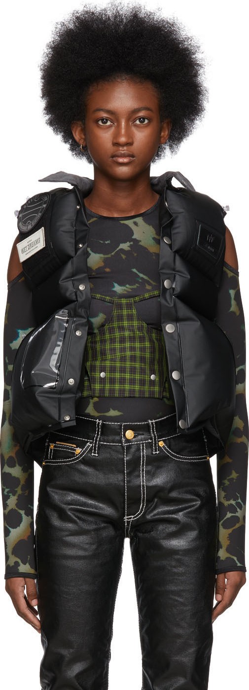 Eytys Black Michiko Koshino Edition Omega Vest