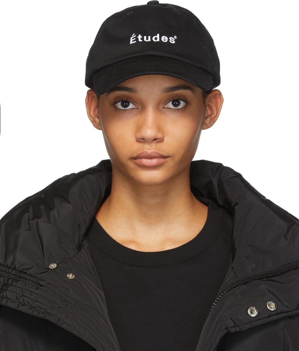 Etudes Black Booster Logo Cap
