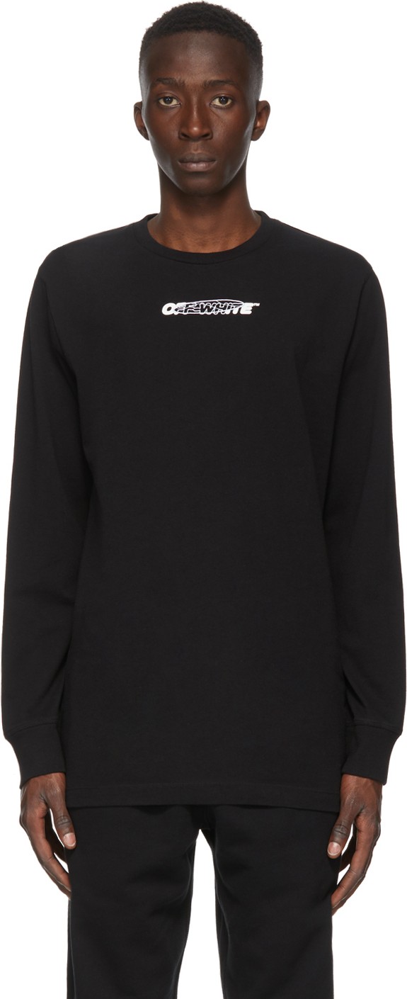 Off White Black Hand Painters T-Shirt