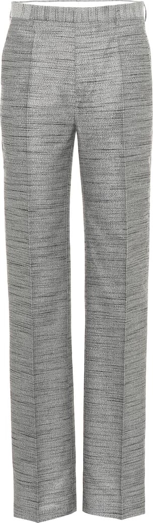 Rick Owens Cotton and silk-blend pants