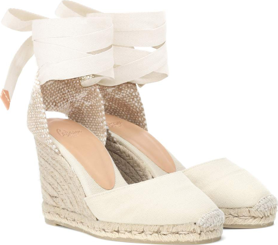 Castaner Carina canvas wedge espadrilles