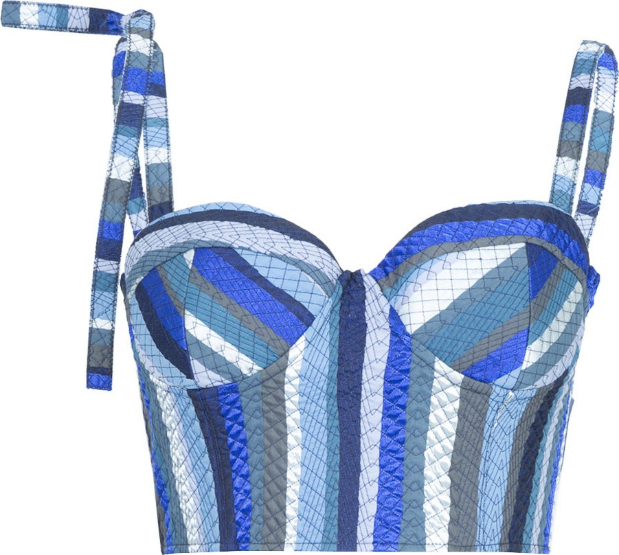 Rosie Assoulin rosie assoulin x the webster picot trim bustier