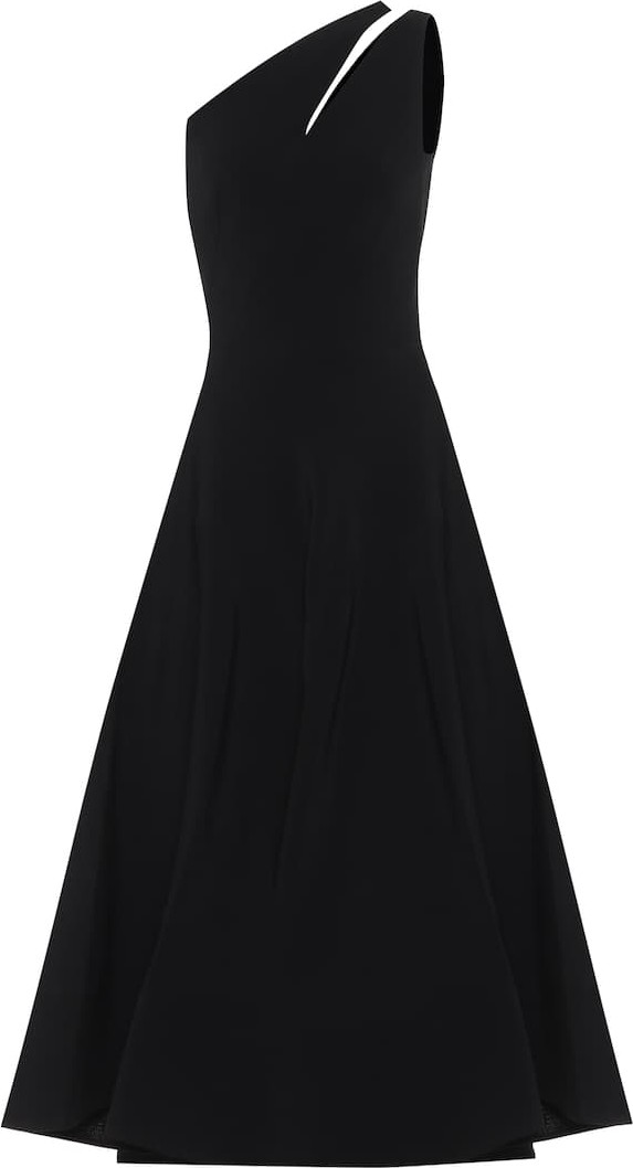 Maticevski Meteor one-shoulder midi dress