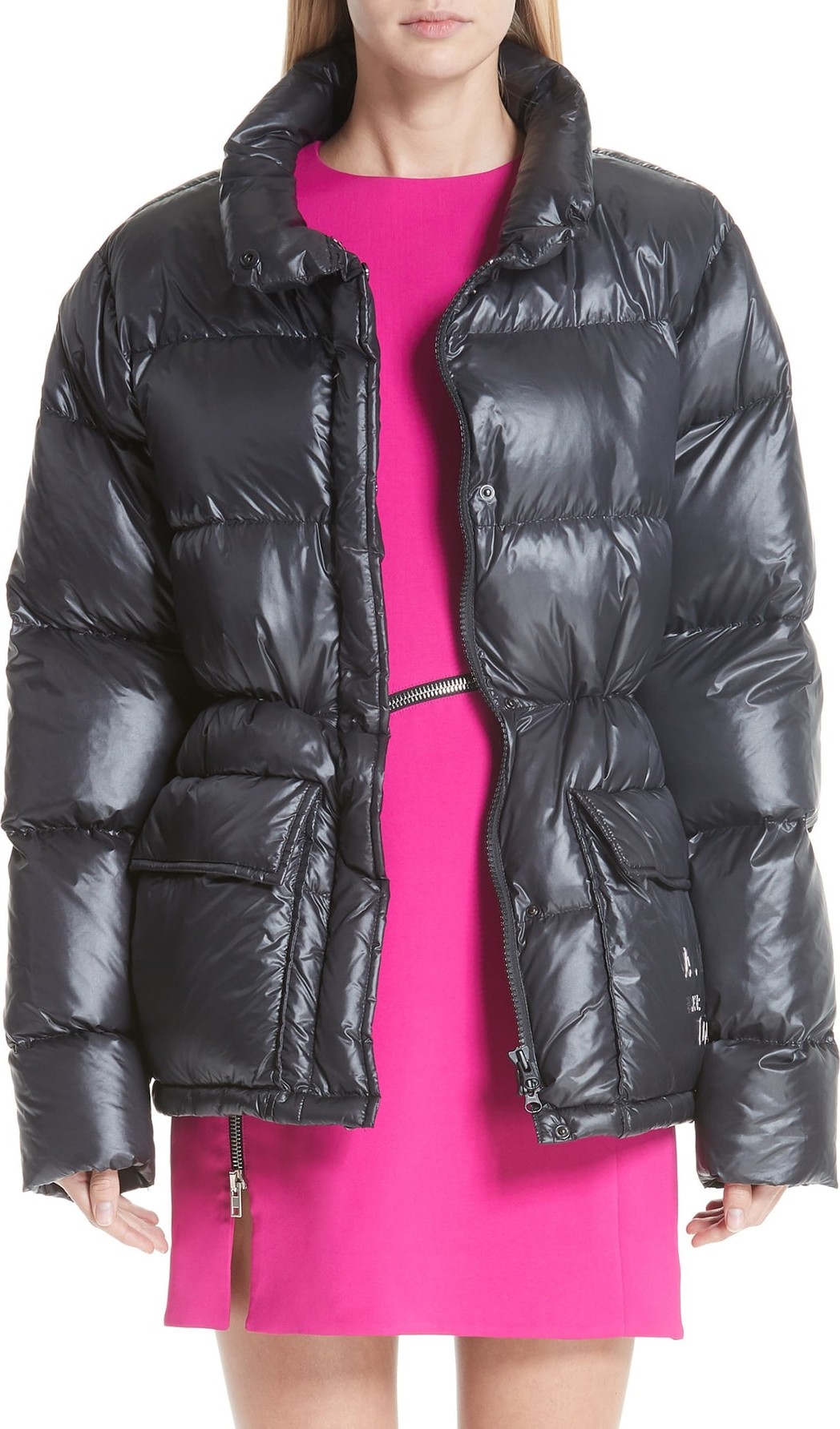 Alexander Wang Oversize Down Fill Puffer Coat