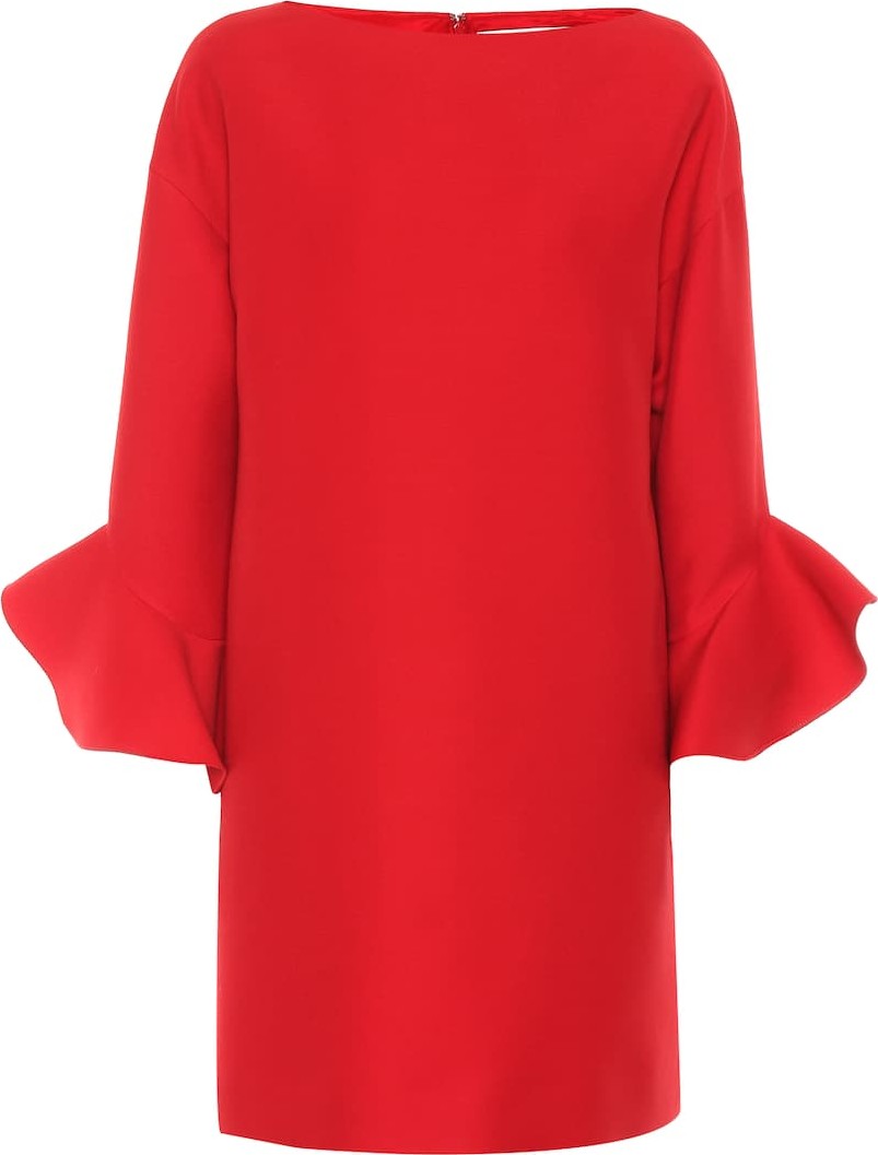 Valentino Wool and silk minidress