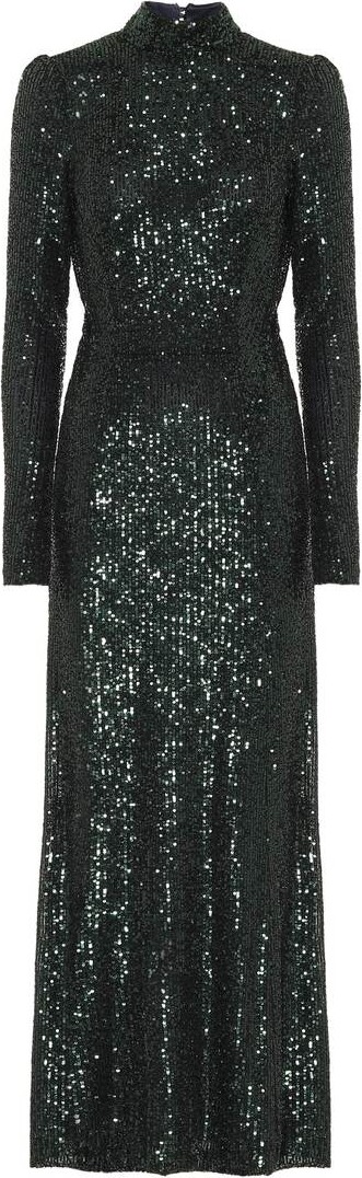 Galvan Modern Love sequined gown