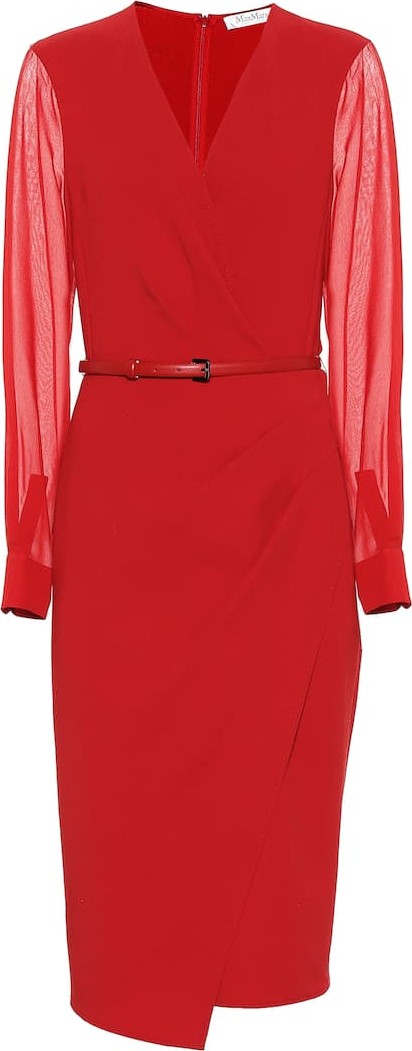 Max Mara Manuel stretch wool dress