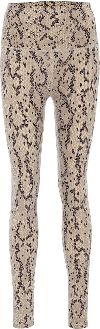 Varley Century snake-print leggings