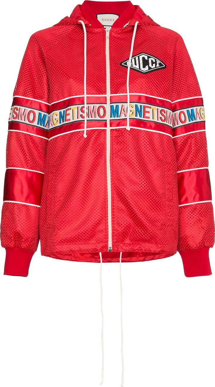 Gucci Magnetismo Stripe Net Jacket