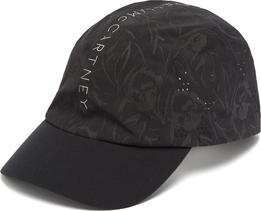 Adidas By Stella McCartney Floral-print reflective running cap