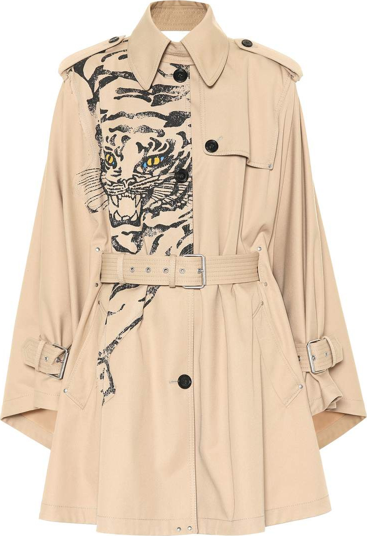 Valentino Tiger Re-Edition cotton-blend coat