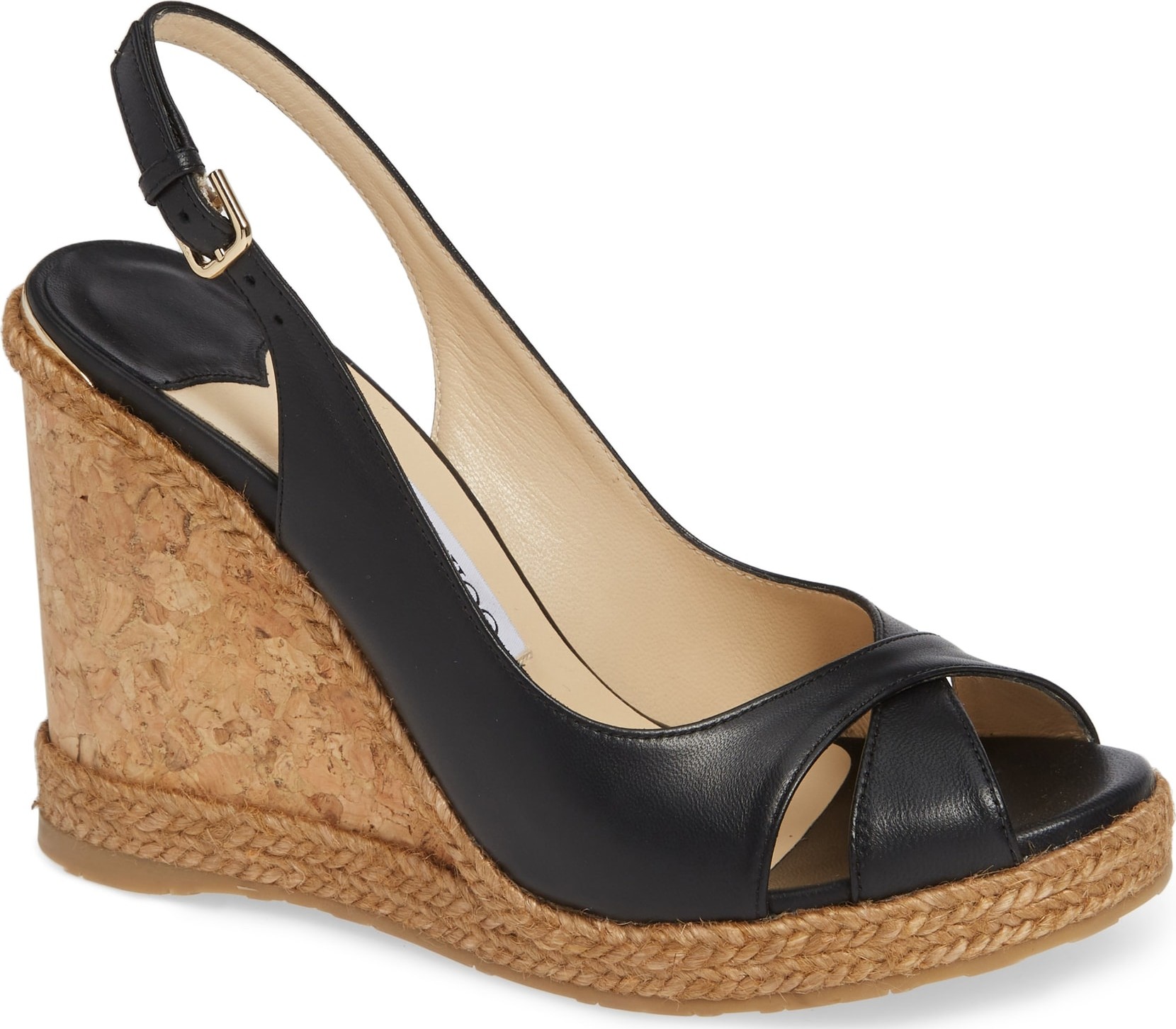 Jimmy Choo Amely Slingback Wedge Sandal