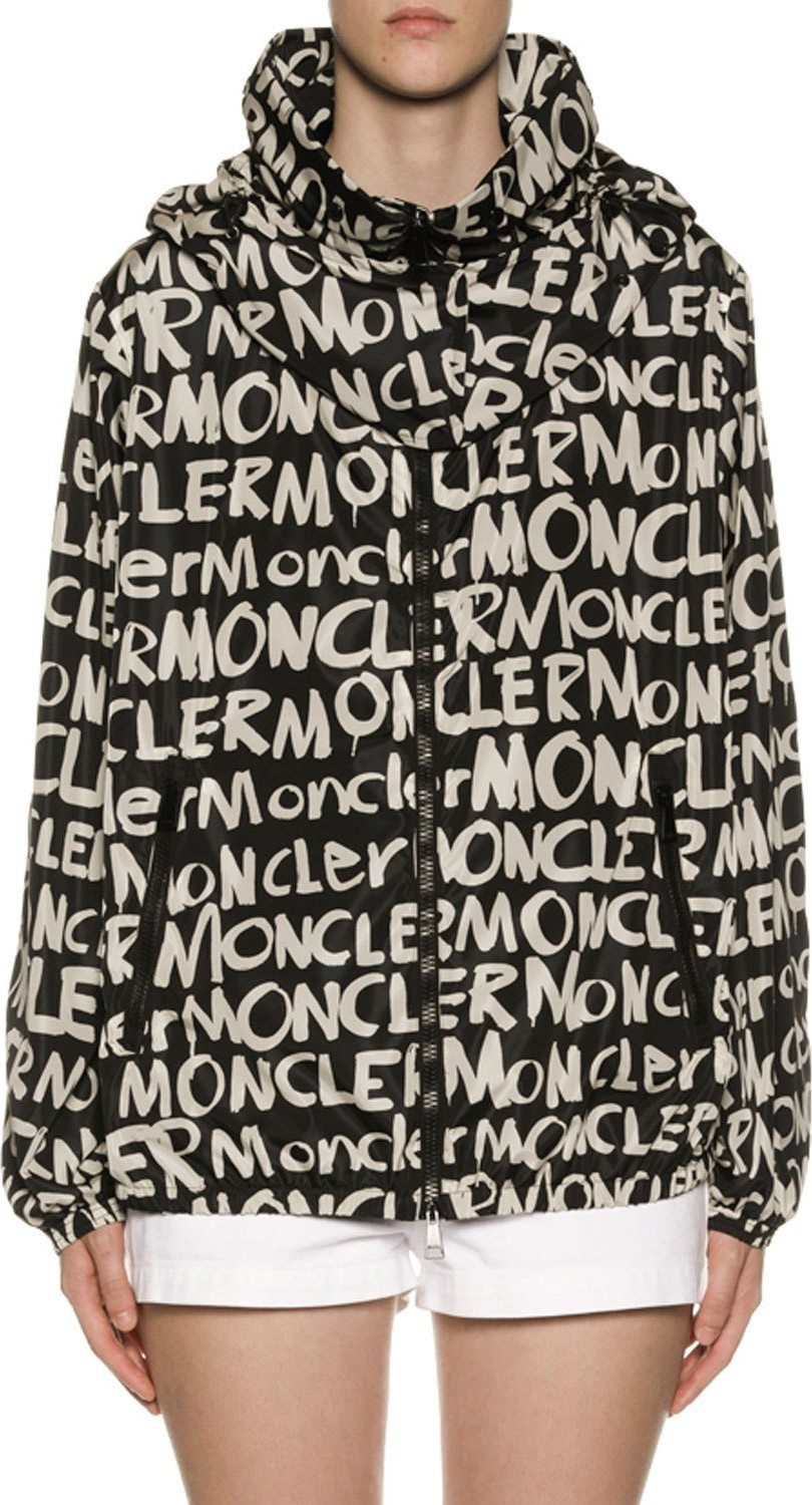 Moncler Hanoi Graffiti Rain Jacket