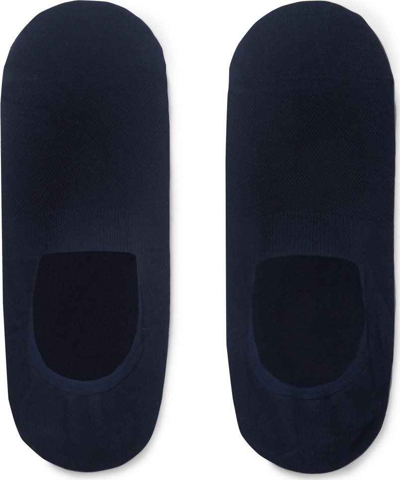 Pantherella Stretch Egyptian Cotton and Nylon-Blend No-Show Socks