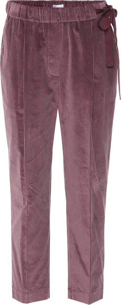 Brunello Cucinelli Corduroy cropped pants