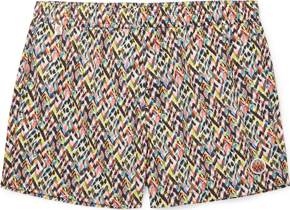 Missoni Mid-Length Printed Swim Shorts