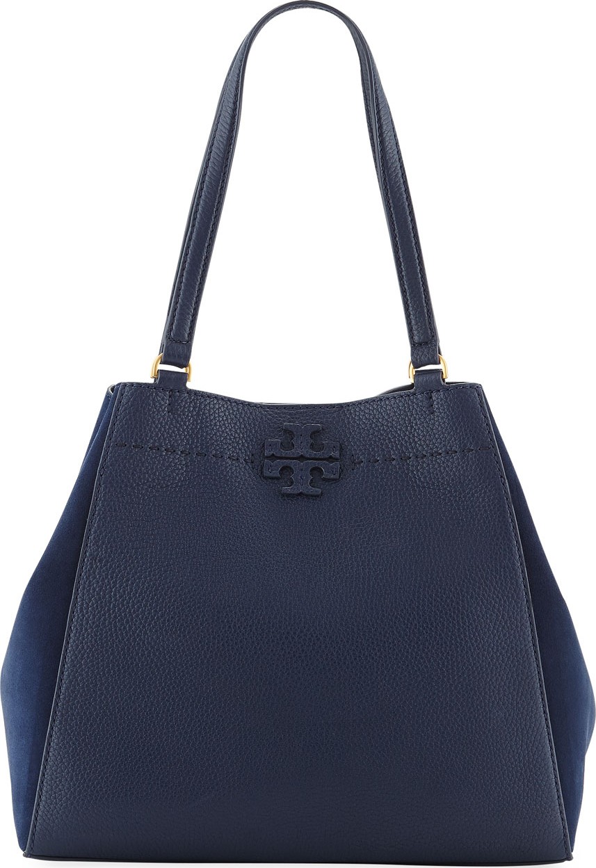 Tory Burch McGraw Mixed Tote Bag