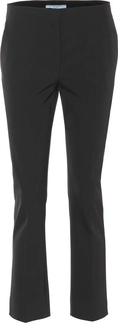 Prada Cropped crêpe pants