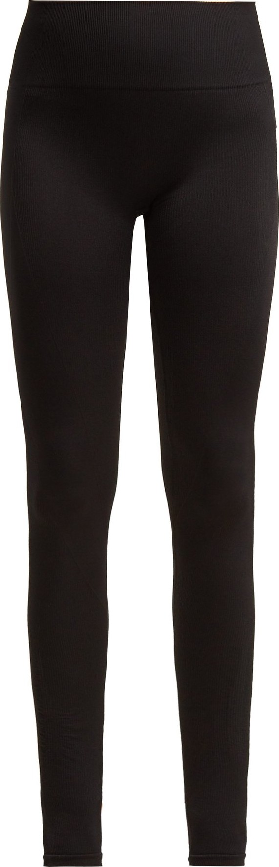 Pepper & Mayne Ribbed stretch-knit leggings