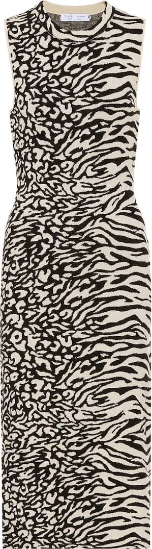 Proenza Schouler Animal-jacquard dress