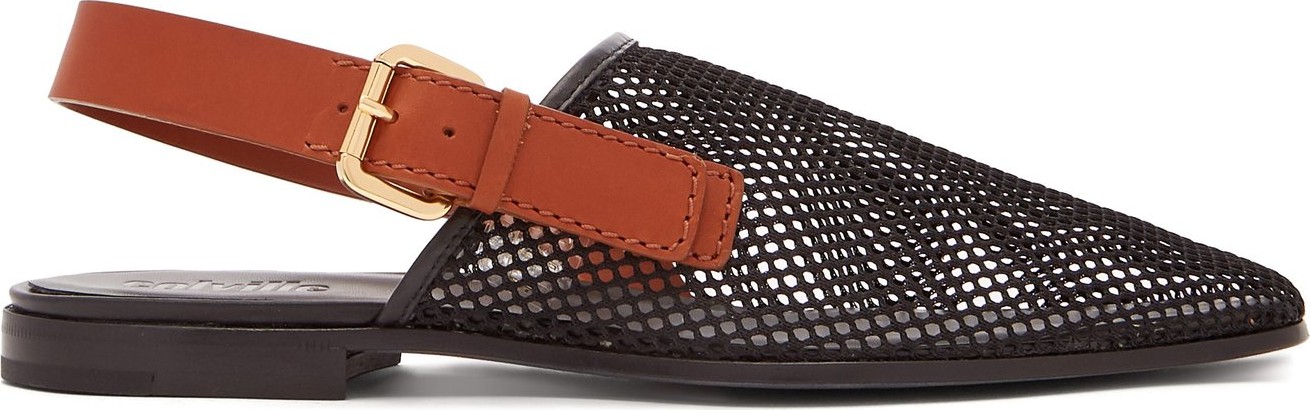 Colville Mesh slingback slippers