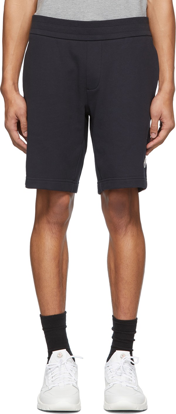 Moncler Navy Bermuda Shorts