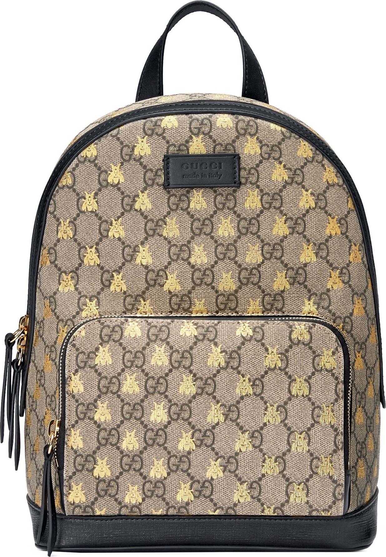 Gucci Bee GG Supreme Canvas Backpack