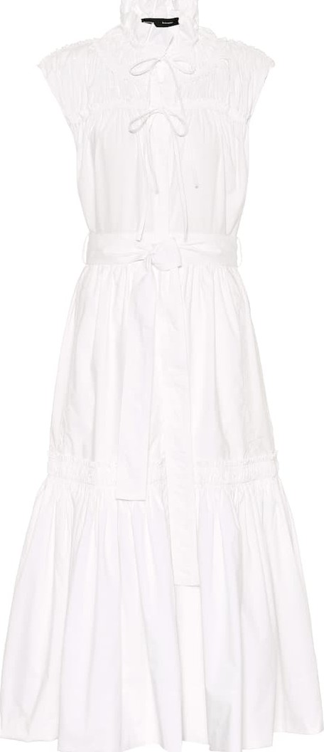 Proenza Schouler Cotton poplin midi dress