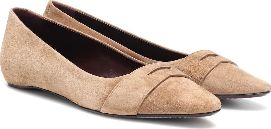 Bougeotte Suede ballet flats