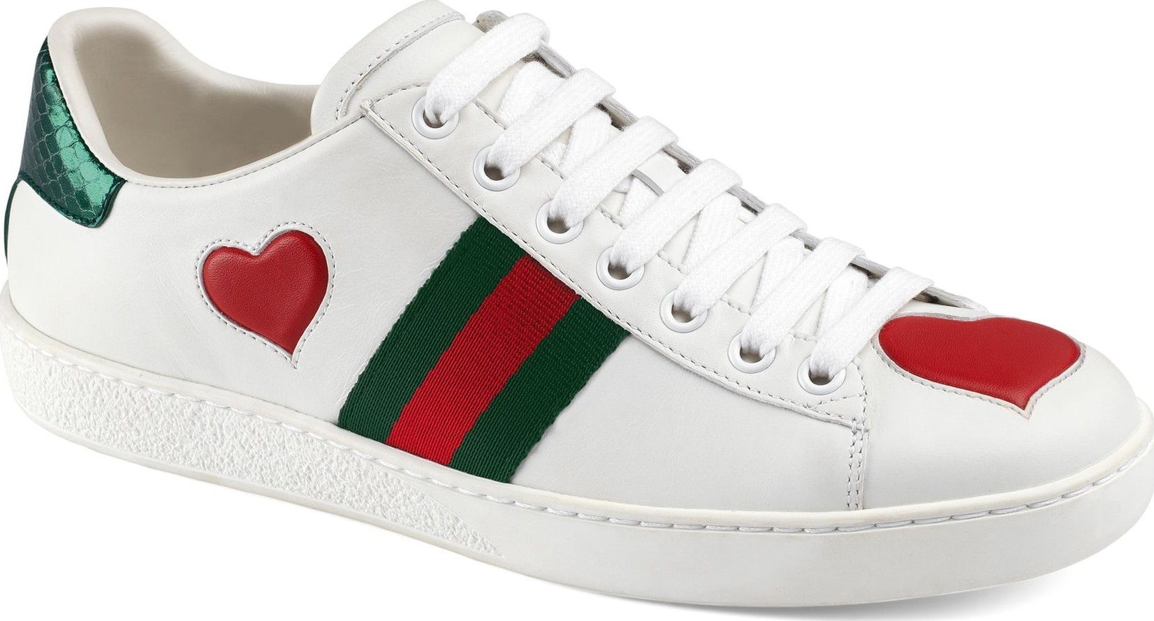 Gucci New Ace Heart Sneaker