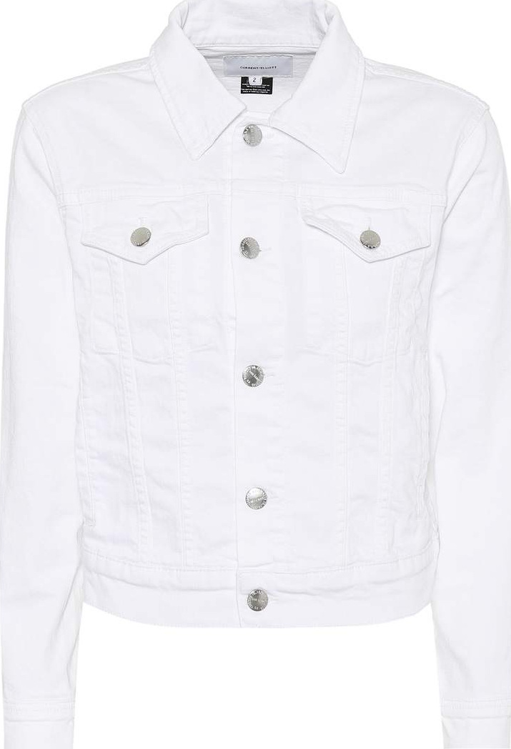 Current/Elliott The Baby Cropped denim jacket