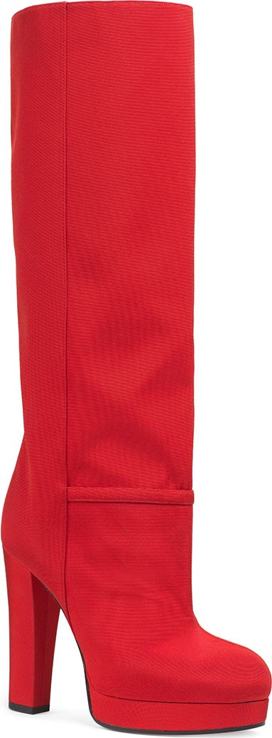 Alexander McQueen Houndstooth-Striped Stretch-Leather Leggings