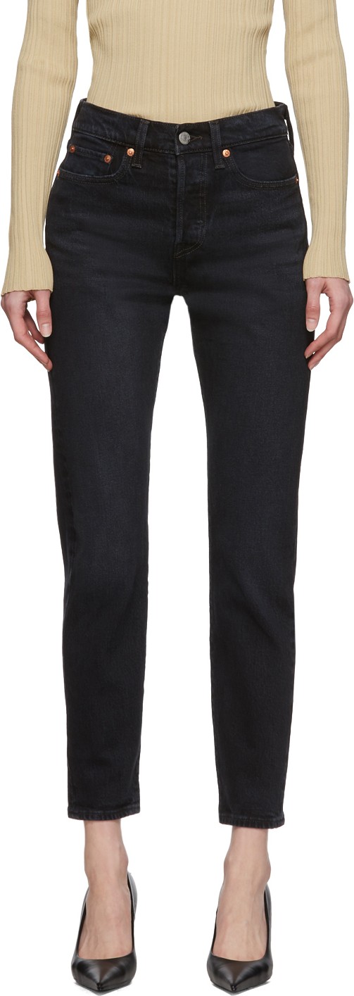 LEVI’S Black Wedgie Icon Fit Jeans