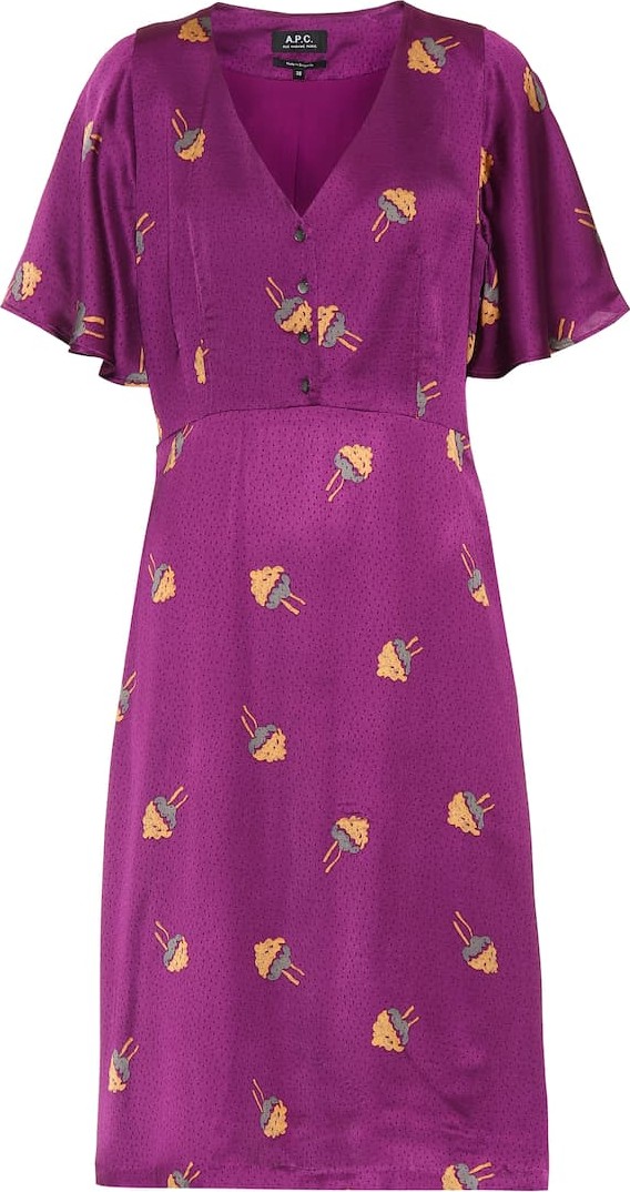 A.P.C. Lavinia jacquard dress