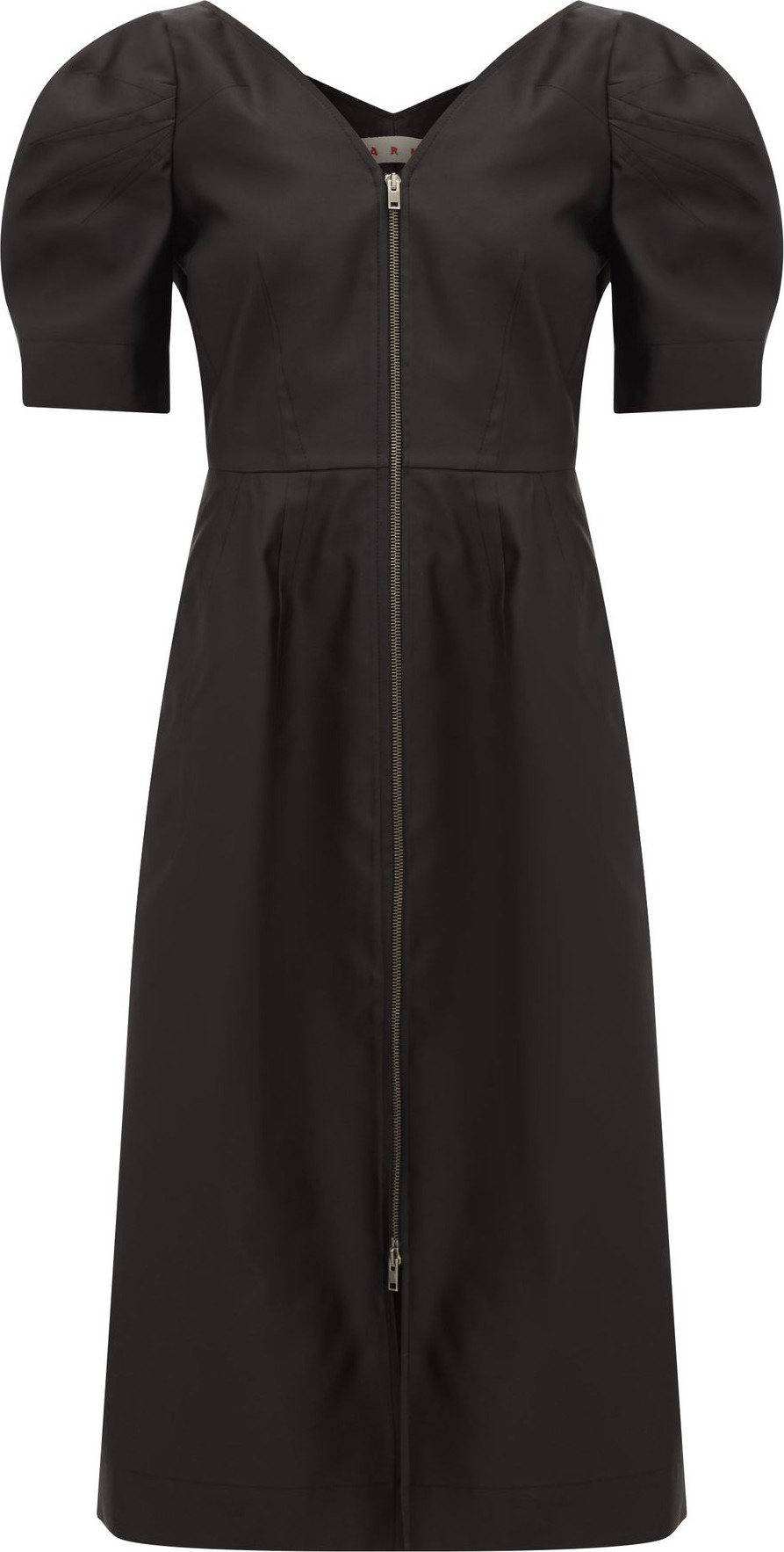 Marni V-neckline gabardine dress